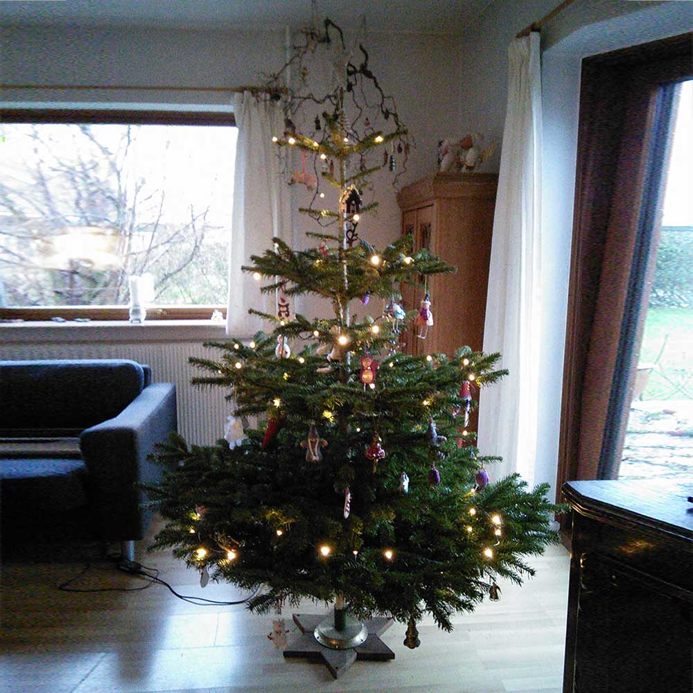 Pyntet juletræ fra TreeTime – Rødovre
