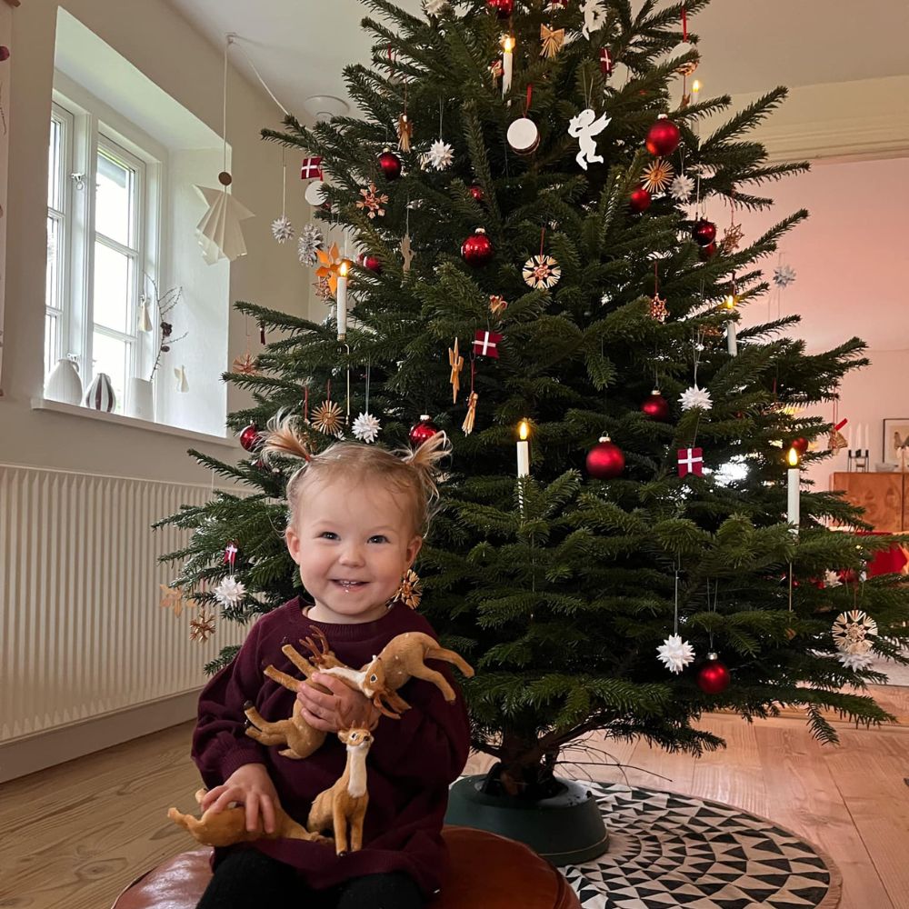 Pyntet juletræ fra TreeTime